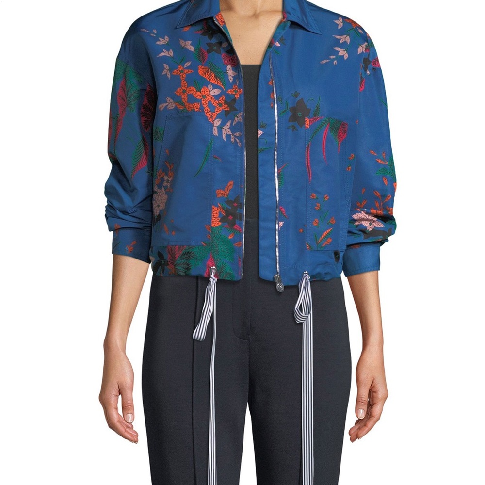 Diane Von Furstenberg bomber jacket